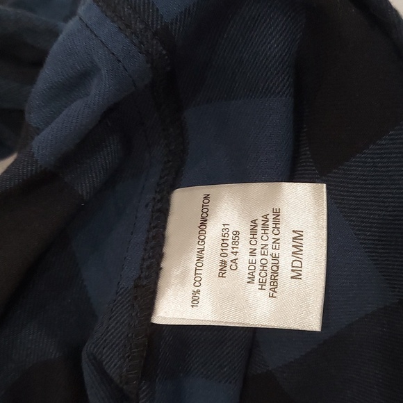 Grateful Dead Black and Blue Plaid Shirt Women's Size M - Picture 5 of 5